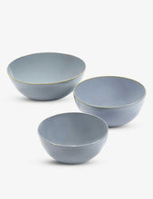 Anita Le Grelle Terres de rêves Apero stoneware bowls set of three