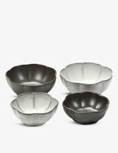 Sergio Herman Inku Apero stoneware bowls set of four