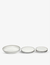 Sergio Herman Inku stoneware 9-piece dinner set