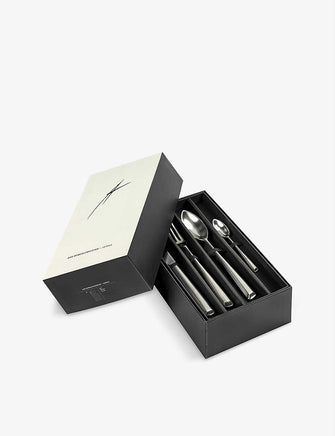 Ann Demeulemeester Zoë Matte stainless-steel cutlery 24-piece set