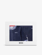 Logo-embroidered cotton-blend tracksuit set 1-18 months