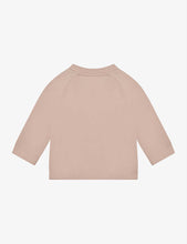 Flocked logo cotton-jersey sweatshirt 6 months - 3 years