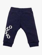 Cross logo cotton-jersey jogging bottoms 6-36 months