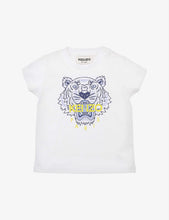 Tiger-print cotton T-shirt 6-18 months