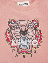 Tiger embroidered cotton-jersey dress 6-18 months