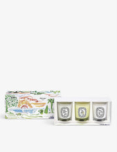 Summer Essentials limited-edition scented candles set of three