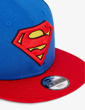 Superman embroidered cotton cap