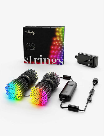 400 app-controlled colour-changing LED string lights 32m