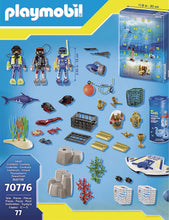 Police Dive Advent Calendar playset 40cm