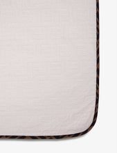 FF-print stretch cotton blanket