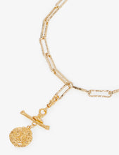 The Reunion of the Stars 24ct yellow-gold plated bronze necklace
