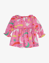 Star-print woven dress and bloomers set 3-36 months