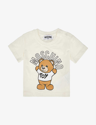 Toy Bear print cotton-jersey T-shirt 3 month-3 years