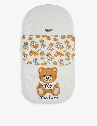 Toy Bear logo cotton baby nest