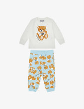 Toy Bear cotton-jersey T-shirt and leggings set 1-18 months