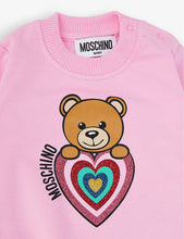 Heart Bear graphic-print stretch-cotton sweatshirt 3 month- 3 years
