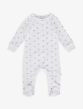 Rocking horse-print stretch-cotton-jersey 7-piece set 3-6 months