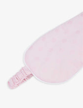 Kate polka dot-pattern cotton eye mask