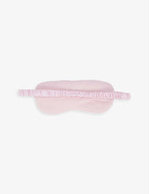 Kate polka dot-pattern cotton eye mask