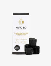 Charcoal-filter glass water bottle 1L