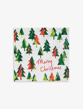 Scandi Tree pack of 21 paper Christmas napkins 33cm x 33cm