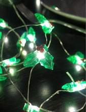 Holly LED Christmas string lights 3m