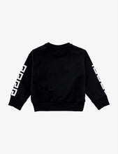 Greca logo-print cotton sweatshirt 6-36 months