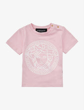 Medusa-print organic-cotton T-shirt 6-36 months