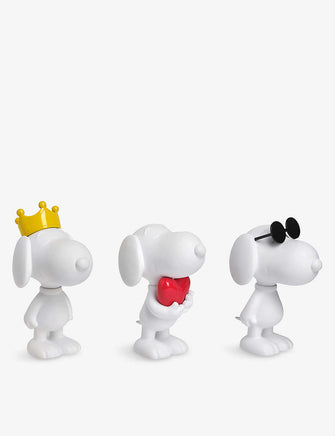 Snoopy assorted resin figure set of three