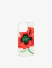 Poppy logo-print iPhone 13 Pro shell case