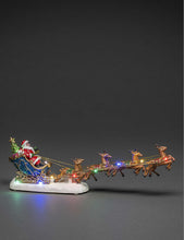 Santa In A Sledge LED light display