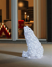 Acrylic Bear Head LED decoration