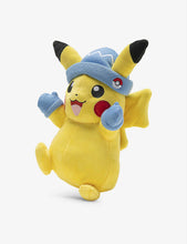 Seasonal Pikachu hat-wearing soft toy 20cm