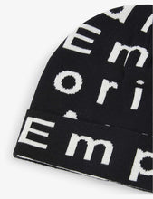 Logo-print wool beanie 4-12 years