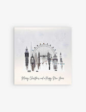 London Christmas card 16.5cm x 16.5cm