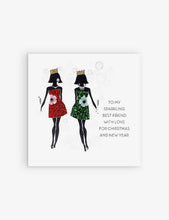 To My Sparkling Friend Christmas card 16.5cm x 16.5cm