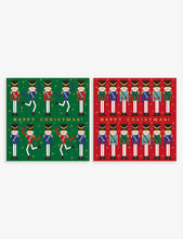 Nutckrackers Christmas cards pack of 10