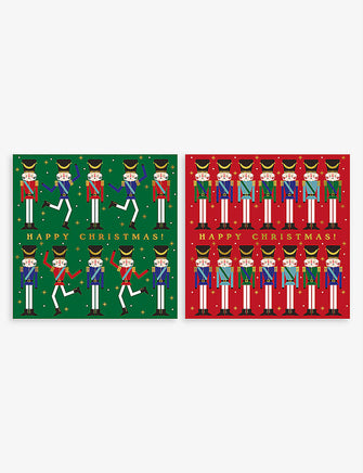 Nutckrackers Christmas cards pack of 10