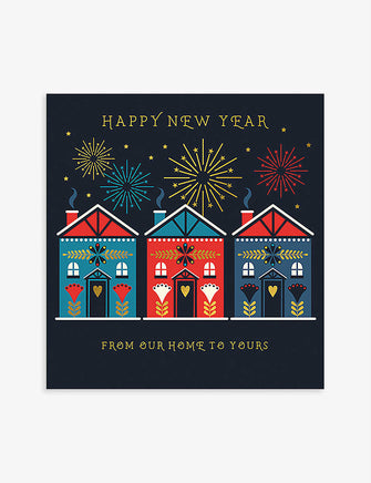 From Our Home to Yours Christmas card 16cm x 16cm