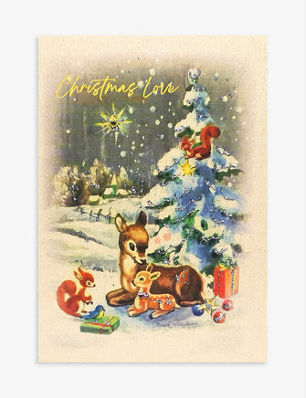 Christmas Love Christmas card 11.5cm x 16cm