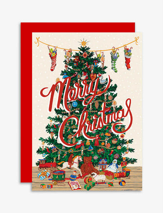 Merry Christmas Christmas cards pack of six