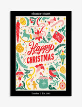 Happy Christmas Christmas cards pack of six