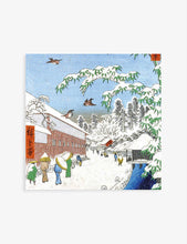 Museums & Galleries Winter Woodcut Prints greetings cards pack of 20