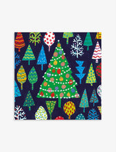 Sarah Campbell Christmas Forest Christmas cards 13cm x 13cm pack of 8