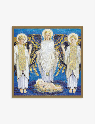 Christmas Masterpieces Angel Adoration 16cm x 16cm pack of 5