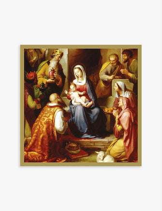 Christmas Masterpieces The Nativity Christmas cards 16cm x 16cm pack of five