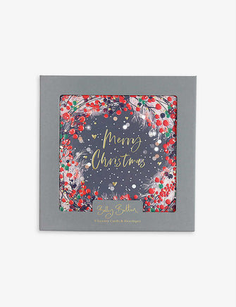 Merry Christmas cards pack of eight