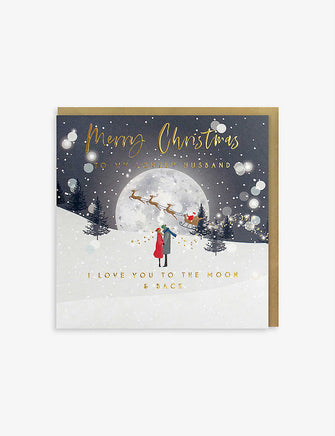 Lovely Husband Christmas card