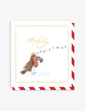 Merry Christmas Robin charity Christmas cards pack of eight