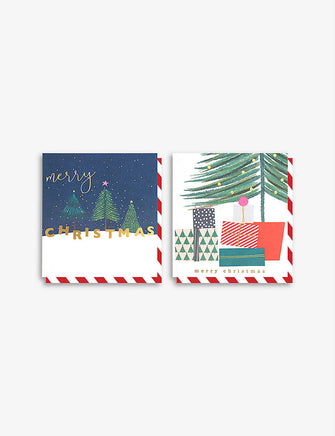 Christmas Presents mixed charity Christmas cards pack of eight